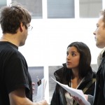 Jay Ferguson, Supinder Wraich, Dan Fox at Ryerson University Toronto, Production Stills | Guidestones Web Series